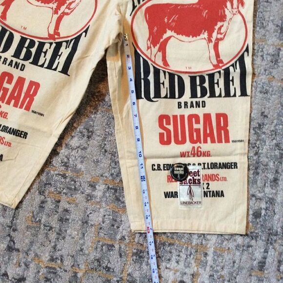 VINTAGE SWEET SACKS LINEBACKER CAPRIS! EUC! L/XL - Picture 9 of 13